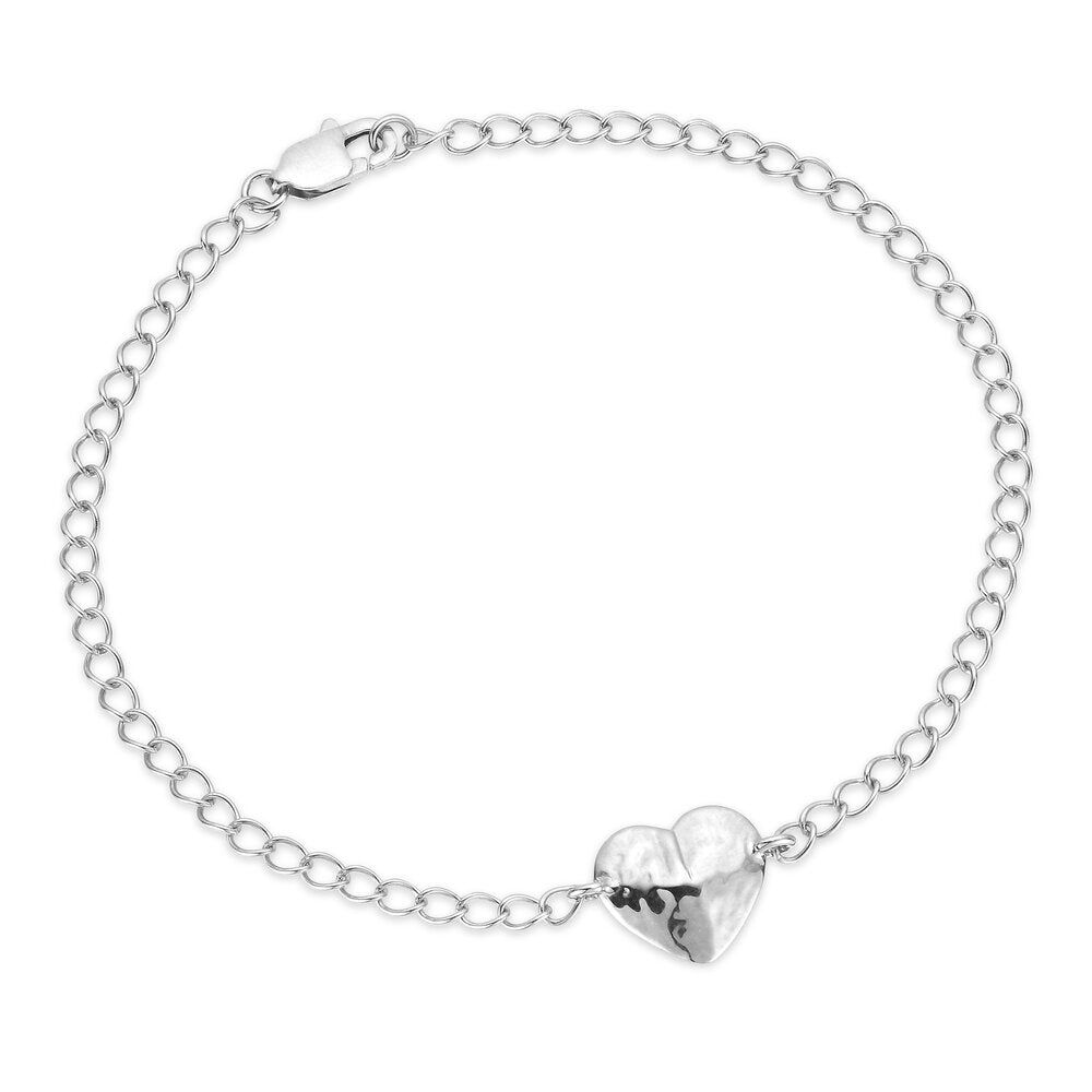 Bruised Heart armbånd - sølv